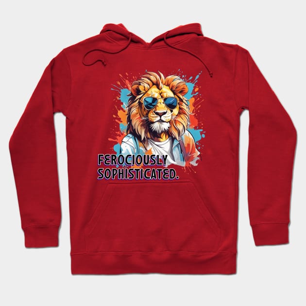 Lion Man T-Shirt: 'Ferociously sophisticated Hoodie by jemr